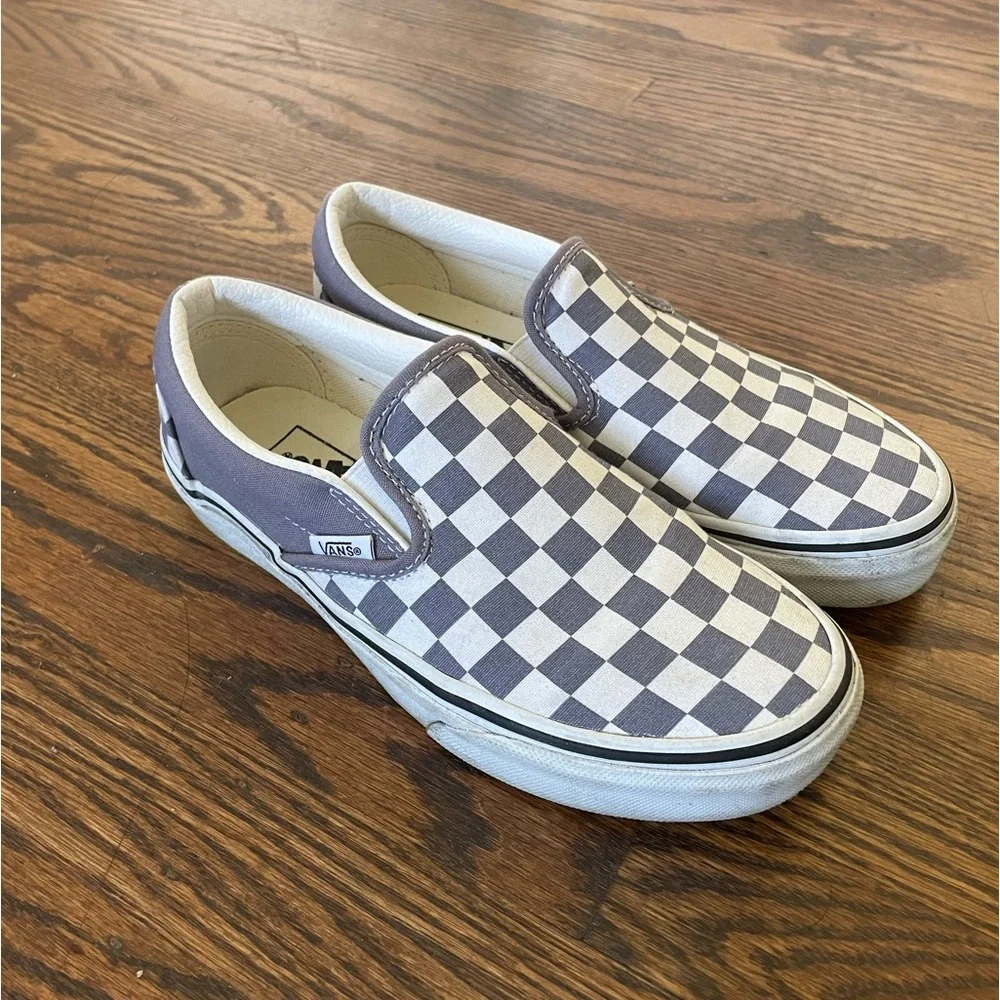Checkered slip on vans - Picture 1 of 5